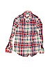 Crewcuts Red Long Sleeve Button-Down Shirt Size 6 - 7 - photo 1