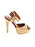Forever 21 Tan Heels Size 9 - photo 1