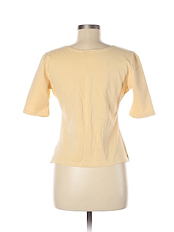 Vera Wang 3/4 Sleeve T-Shirt (view 2)