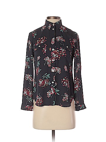 Ann Taylor LOFT Long Sleeve Button-Down Shirt (view 1)