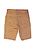 Vans Solid Brown Denim Shorts Size 8 - photo 2