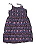 Mudd 100% Rayon Print Blue Dress Size 12 - photo 2