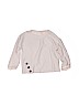 Zara 100% Cotton Tan Long Sleeve Top Size 5 - photo 1
