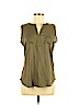 Ann Taylor LOFT 100% Rayon Green Sleeveless Blouse Size M (petite) - photo 1