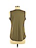 Ann Taylor LOFT 100% Rayon Green Sleeveless Blouse Size M (petite) - photo 2