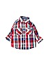 U.S. Polo Assn. 100% Cotton Red Short Sleeve Button-Down Shirt Size 2T - photo 1