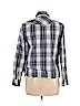 Lucky Brand 100% Cotton Plaid Blue Long Sleeve Button-Down Shirt Size L (youth) - photo 2