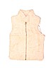 Pumpkin Patch 100% Polyester Tan Faux Fur Vest Size 5 - photo 1