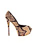 Casadei Brown Heels Size 9 - photo 1