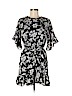 lost & wander 100% Polyester Black Casual Dress Size M - photo 1