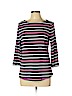 Charter Club Pink 3/4 Sleeve T-Shirt Size L (petite) - photo 1