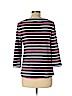 Charter Club Pink 3/4 Sleeve T-Shirt Size L (petite) - photo 2