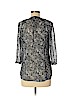 Daniel Rainn 100% Polyester Gray 3/4 Sleeve Blouse Size M (petite) - photo 2