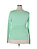 Liz Lange Maternity Green Long Sleeve T-Shirt Size XXL - photo 2