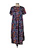 Lularoe Purple Casual Dress Size L - photo 2
