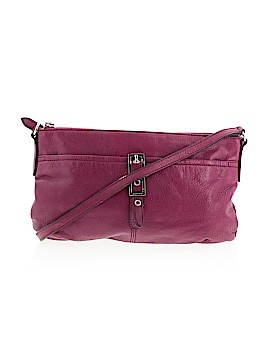 B Makowsky Leather Crossbody Bag