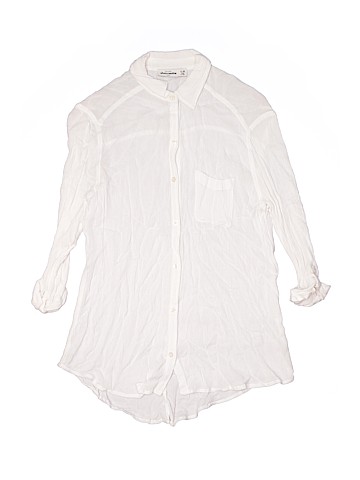 Abercrombie 3/4 Sleeve Button-Down Shirt (view 1)