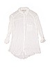 Abercrombie White 3/4 Sleeve Button-Down Shirt Size 16 - photo 1