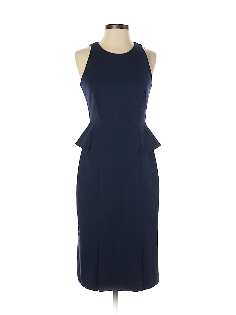 Banana Republic Solid Blue Casual Dress Size 4 - 90% off | thredUP