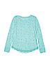 Mudd Teal Long Sleeve Top Size 12 - photo 2