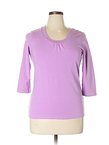 Christopher & Banks 3/4 Sleeve Top (view 1)