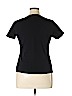 Karen Scott 100% Cotton Black Short Sleeve Top Size XL (petite) - photo 2