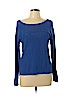 a.n.a. A New Approach Blue Sweatshirt Size L (petite) - photo 1
