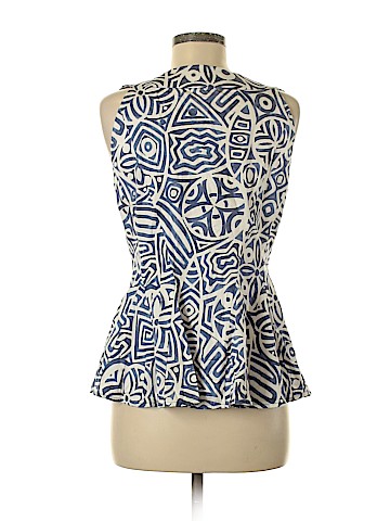 Lafayette 148 New York Sleeveless Button-Down Shirt (view 2)