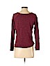 Rewind Burgundy Long Sleeve Top Size S - photo 2