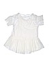 Cat & Jack Ivory Short Sleeve Top Size 10 - 12 - photo 2