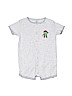 Carter's 100% Cotton Gray Short Sleeve Onesie 18-24 MO / 24 MO - photo 1
