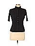 & Other Stories 100% Polyester Black Short Sleeve Top Size 0 - photo 1
