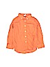 Baby Gap Solid Orange Long Sleeve Button-Down Shirt Size 4T - photo 1