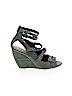Seychelles 100% Leather Teal Wedges Size 6 - photo 1
