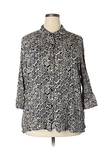 Cj Banks 3/4 Sleeve Blouse (view 1)