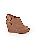 Candie's Brown Wedges Size 10 - photo 1