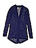 Tucker + Tate 100% Cotton Solid Blue Cardigan Size 14 - 16 - photo 1