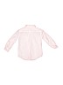 Janie and Jack 100% Cotton Stripes Pink Long Sleeve Button-Down Shirt Size 18-24 mo - photo 2