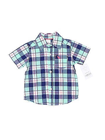 Carter's Short Sleeve Button-Down Shirt (view 1)