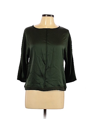 Jigsaw 3/4 Sleeve Silk Top (view 1)