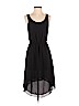 Topshop 100% Polyester Black Casual Dress Size 2 - photo 1