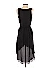 Topshop 100% Polyester Black Casual Dress Size 2 - photo 2