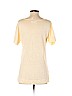 Everlane 100% Cotton Ivory Short Sleeve Top Size S - photo 2