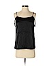 Amanda Uprichard 100% Silk Black Sleeveless Silk Top Size P (petite) - photo 1
