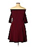 ASOS Burgundy Casual Dress Size 16 - photo 2