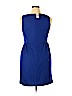 J. Crew Factory Store Blue Casual Dress Size 14 - photo 2