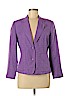 Sag Harbor 100% Silk Purple Silk Blazer Size 6 (petite) - photo 1