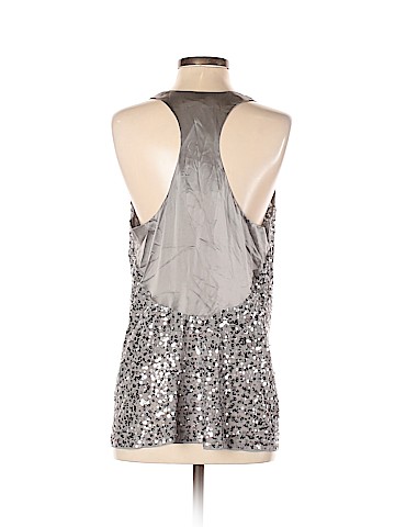 BCBGMAXAZRIA Sleeveless Silk Top (view 2)