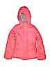 Lands' End 100% Polyester Pink Zip Up Hoodie Size L(6X-7) - photo 1