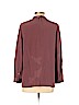 Eileen Fisher 100% Silk Purple Long Sleeve Silk Top Size P (petite) - photo 2